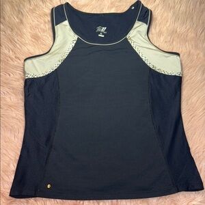 Tail Black and Cream Tank Top